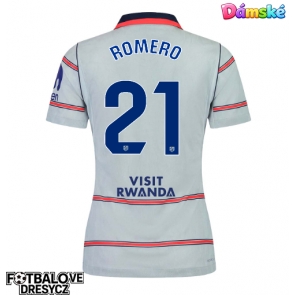 Atletico Madrid Cristian Romero #21 Dámské Alternativní Dres 2026-27 Krátký Rukáv Atletico Madrid Cristian Romero #21 Dámské Alternativní Dres 2026-27 Krátký Rukáv